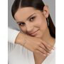 Браслет с фианитами из серебра 925 пробы арт. 05-4281/00КЦ-00