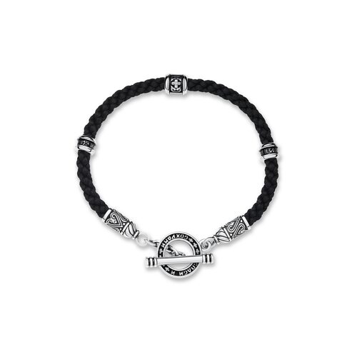 Браслет с бриллиантом из серебра 925 пробы