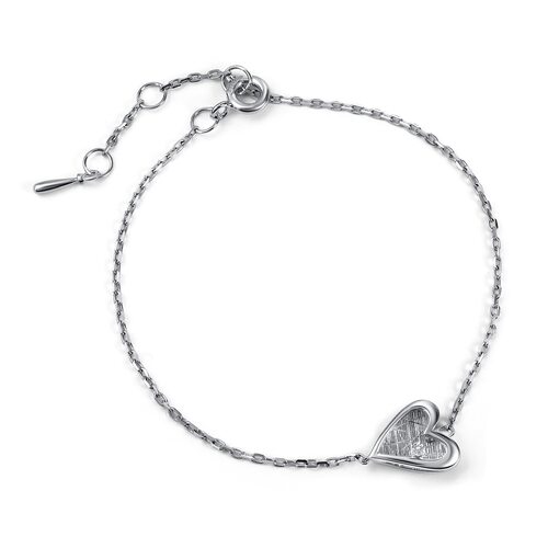 Браслет с бриллиантом из серебра 925 пробы