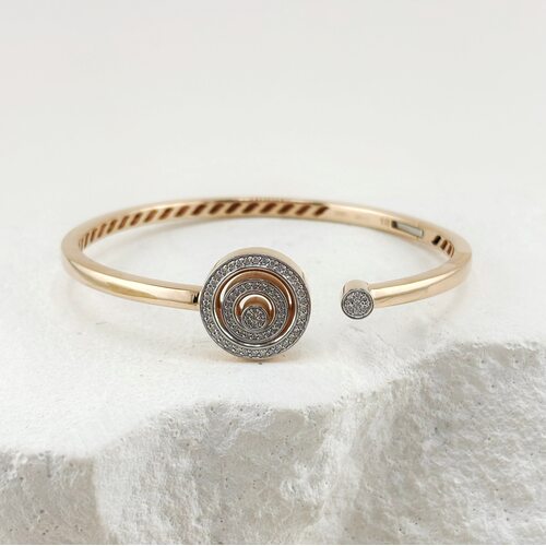 Браслет с бриллиантами из золота 585 пробы