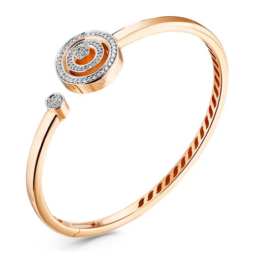 Браслет с бриллиантами из золота 585 пробы