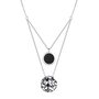 Колье с ониксом из серебра 925 пробы арт. 06-3733/00ОН-00