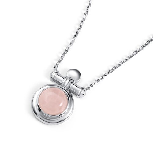 Колье с кварцем из серебра 925 пробы