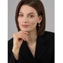 Колье с горным хрусталем и фианитами из серебра 925 пробы арт. 06-4751/00ГХ-00