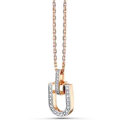 Колье с бриллиантами из золота 585 пробы арт. 06-P0122-01-001-07-01