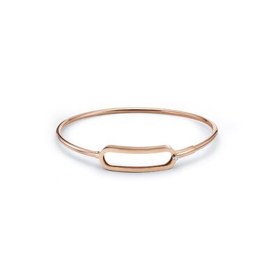 Браслет с фианитом из золота 585 пробы