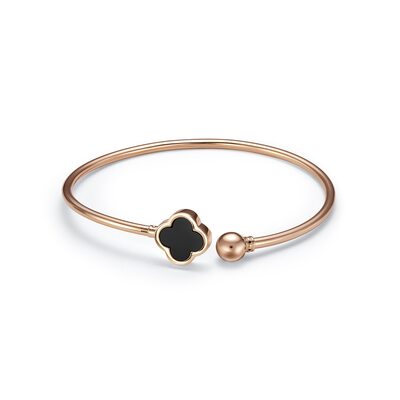 Браслет с ониксом из золота 585 пробы