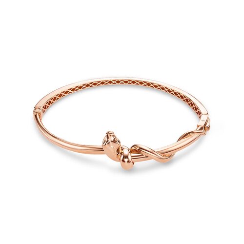 Браслет с фианитами из золота 585 пробы