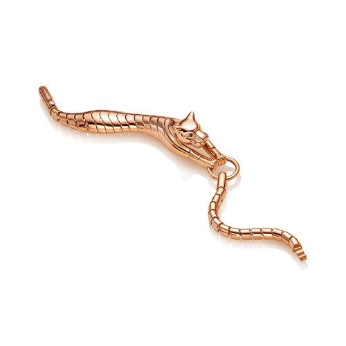 Браслет "Пантера" с фианитами из золота 585 пробы