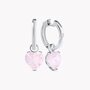 Серьги с кварцем из золота 585 пробы арт. 076-20210w