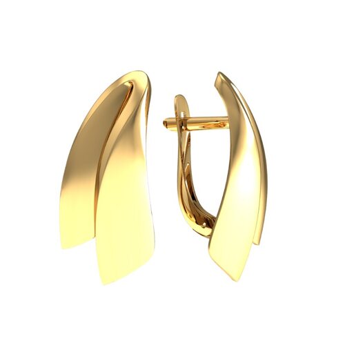 Серьги из золота 585 пробы