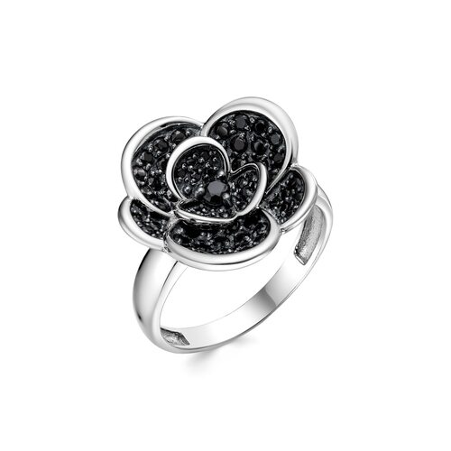 Кольцо со шпинелью из серебра 925 пробы