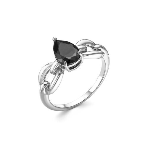 Кольцо со шпинелью из серебра 925 пробы