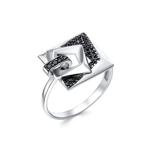 Кольцо со шпинелью из серебра 925 пробы