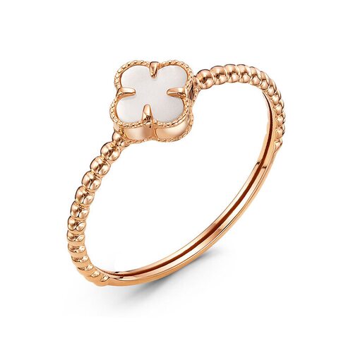 Кольцо с перламутром из золота 585 пробы