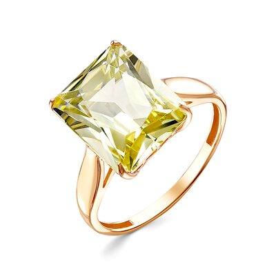 Кольцо с аметистом из золота 585 пробы