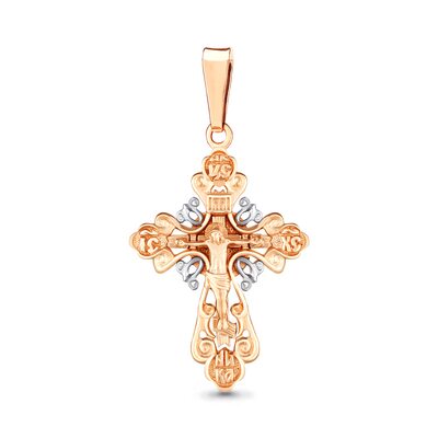 Крест православный из золота 585 пробы