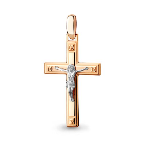 Крест православный из золота 585 пробы
