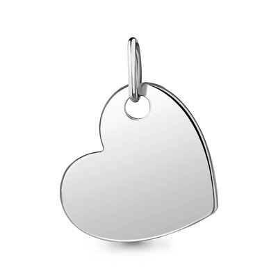 Подвеска "Сердце" из серебра 925 пробы
