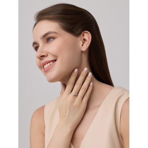 Кольцо с бриллиантами из золота 585 пробы