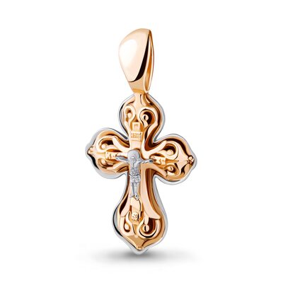 Крест православный из золота 585 пробы
