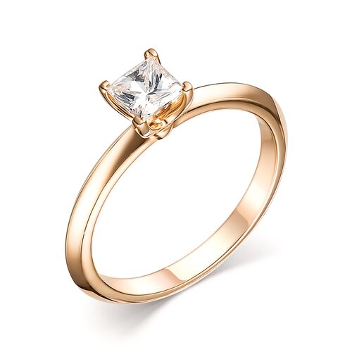 Кольцо с бриллиантом 0,54ct из золота 750 пробы