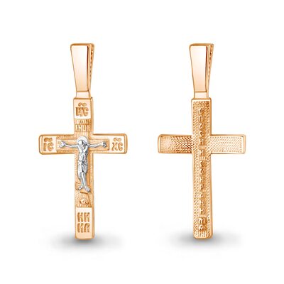 Крест православный из золота 585 пробы