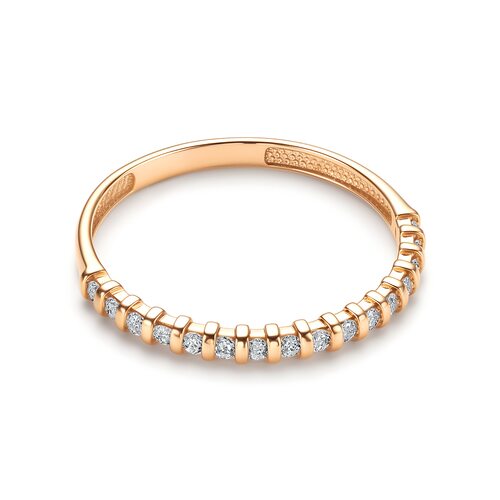 Кольцо с бриллиантами из золота 585 пробы