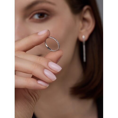 Кольцо с бриллиантами из золота 585 пробы