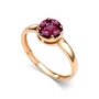 Кольцо с рубинами из золота 585 пробы арт. 16158-103
