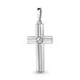 Декоративный крест из серебра 925 пробы
