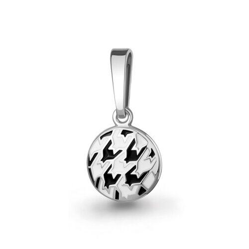 Подвеска с эмалью из серебра 925 пробы