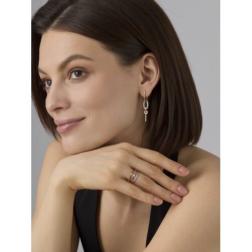 Кольцо с бриллиантами из золота 585 пробы