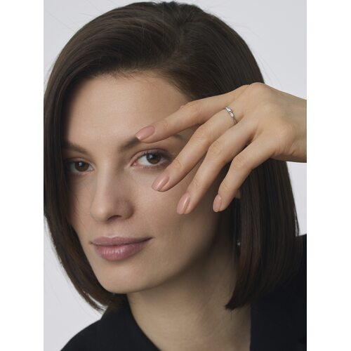 Кольцо с бриллиантами из золота 585 пробы