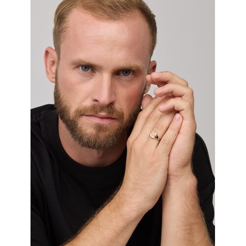 Кольцо "Звезда" с бриллиантами из золота 585 пробы