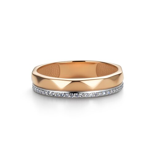 Кольцо с бриллиантами из золота 585 пробы