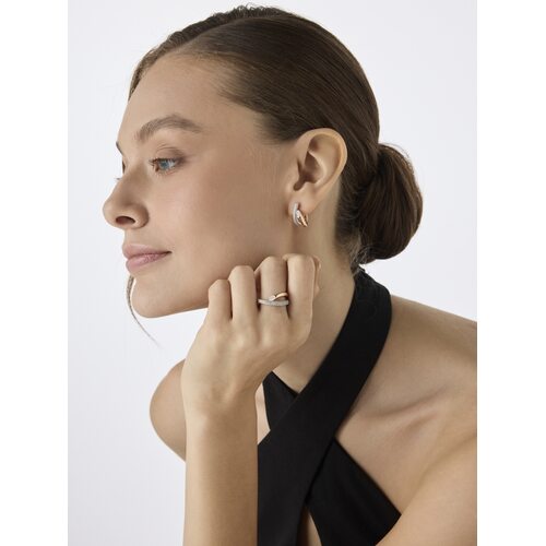 Кольцо с бриллиантами из золота 585 пробы