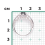 Кольцо с сапфиром и бриллиантами из белого золота 585 пробы арт. 2011432