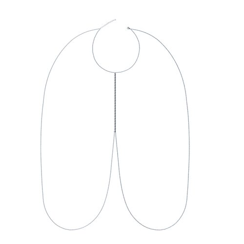 Колье из серебра 925 пробы