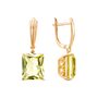 Серьги с аметистами из золота 585 пробы арт. 21804479