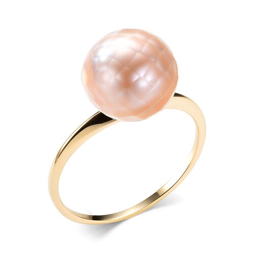 Кольцо с жемчугом из золота 585 пробы