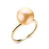 Кольцо с жемчугом из золота 585 пробы