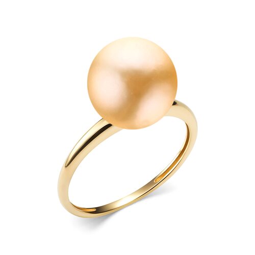 Кольцо с жемчугом из золота 585 пробы
