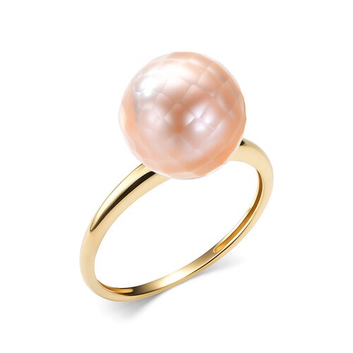 Кольцо с жемчугом из золота 585 пробы