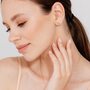 Серьги с бриллиантами из золота 585 пробы арт. 24278-Л00