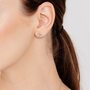 Серьги с бриллиантами из золота 585 пробы арт. 24278-Л00