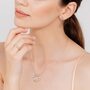 Серьги с бриллиантами из золота 585 пробы арт. 24278-Л00