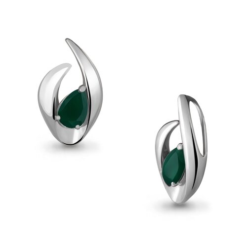 Подвеска с агатом из серебра 925 пробы арт. 2523109.5