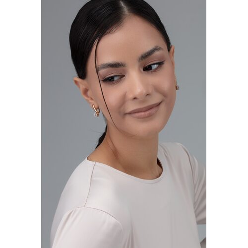 Серьги с бриллиантами из золота 585 пробы