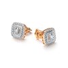 Серьги с бриллиантами из золота 585 пробы